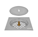 Ver imagem 5 de Ralo Click Inteligente P/ Banheiro Quadrado 10 Cm Inox Cromo:Cromado