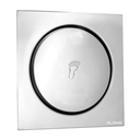Ver imagem 2 de Ralo Click Inteligente P/ Banheiro Quadrado 10 Cm Inox Cromo:Cromado