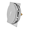 Ralo Click Inteligente P/ Banheiro Quadrado 10 Cm Inox Cromo:Cromado - 6