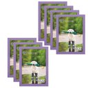 Ver imagem 1 de Kit 7 Molduras Porta Retrato 20X30 Lilás