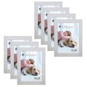 Ver imagem 1 de Kit 7 Molduras Porta Retrato 15X21 Branco