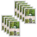 Ver imagem 1 de Kit 9 Molduras Porta Retrato 20X30 Branco