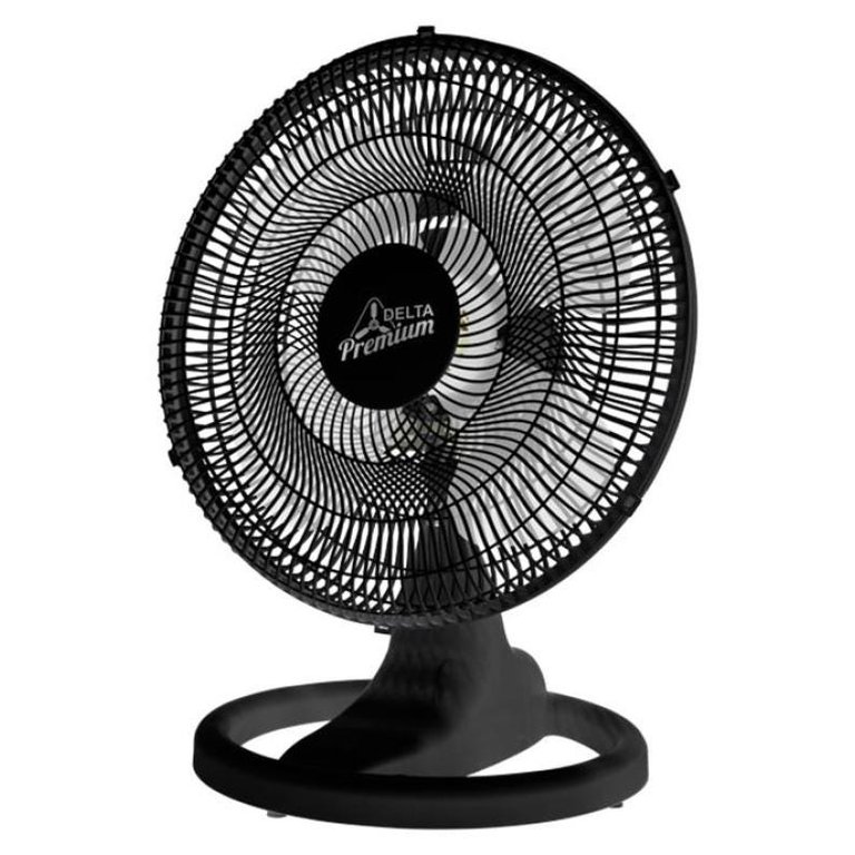 Ventilador Oscilante Mesa / Parede 50cm Venti-Delta Preto