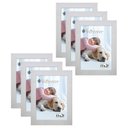 Ver imagem 1 de Kit 6 Molduras Porta Retrato 15X21 Branco