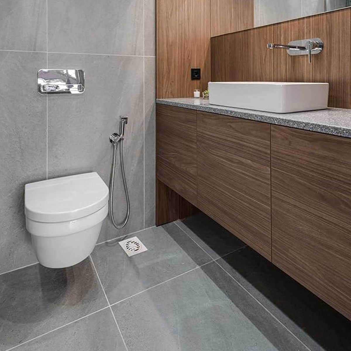 Ralo Aço Inox 10x10 Banheiro Lavabo Seguro Resistente Higienico Landeria Quintal - 2