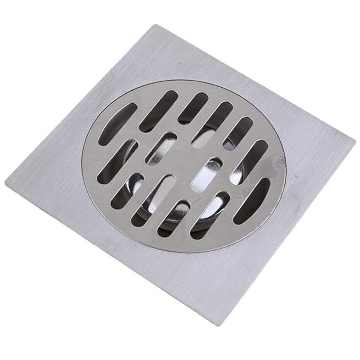 Ralo Aço Inox 10x10 Banheiro Lavabo Seguro Resistente Higienico Landeria Quintal - 4