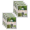Ver imagem 1 de Kit 8 Porta Retrato Molduras 20x25 Branco