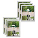 Ver imagem 1 de Kit 6 Porta Retrato Molduras 20x25 Branco