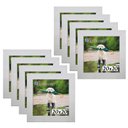 Ver imagem 1 de Kit 8 Porta Retrado Molduras 20x20 Branco