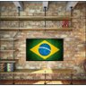 Quadro Decorativo Bandeira Do Brasil Decoração Interiores - 3