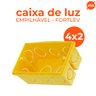 Caixa de Luz Retangular Fortlev Empilha - 2