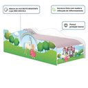 Ver imagem 4 de Cama Solteiro Infantil com Colchão Princesa Encantada MDF Branco Casah