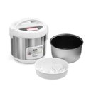 Ver imagem 3 de Panela de Arroz Eos 700W 1,8L Branca-Inox 220V Faz 10 Xicaras
