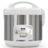 Panela de Arroz Eos 700w 1,8l Branca-inox 220v Faz 10 Xicaras - 1