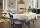 Ver imagem 1 de Toalha de Mesa Retangular Karsten Antiformiga Siciliano