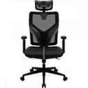 Ver imagem 1 de Cadeira Ergonomica Yama1 Preta THUNDERX3