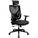 Ver imagem 3 de Cadeira Ergonomica Yama1 Preta THUNDERX3