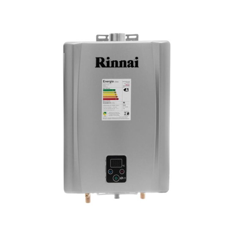 Aquecedor Digital Gas 21l Reue210fehg Rinnai Glp