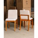 Ver imagem 1 de Cadeiras para Mesa de Jantar Estofada - Petra - Art Salas