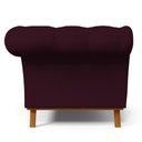 Ver imagem 2 de Sofá 2 Lugares Império 150 Cm Veludo Roxo Grape C-292