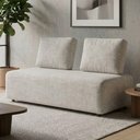 Ver imagem 2 de Sofá Modular 2 Lugares Block 148 cm Pes Madeira Linho Tcs 701 Moll