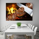 Ver imagem 2 de Adesivo Painel Decorativo Churrasco Churrascaria Carne