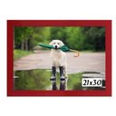 Ver imagem 2 de Kit 4 Molduras Porta Diploma Certificado A4 21x30 Vermelho