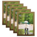 Ver imagem 1 de Kit 5 Molduras Porta Retrato 20X30 Dourado