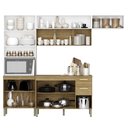 Ver imagem 3 de Armário de Cozinha 5 Peças Urban03 Balcão com Tampo 120cm K02 Freijó/Supremo - Mpozenato