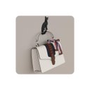 Ver imagem 3 de Kit 2 Ganchos Decorativo de Parede Pendurador Bolsa C.p Fs