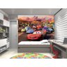 Papel de Parede 3D Carros Disney 0022 - Adesivo de Parede - 1