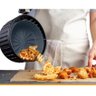 Forma Silicone Redonda Cinza para Airfryer 20cm - Wellmix - 5