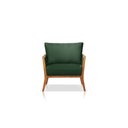 Ver imagem 2 de Poltrona Decorativa Sala Estar Safira Suede Verde 18 Mk