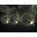 Ver imagem 3 de Cordão de Luz de Globinho Espelhado Luminária Fio de Luz 10 LEDs