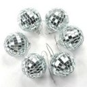 Ver imagem 2 de Cordão de Luz de Globinho Espelhado Luminária Fio de Luz 10 LEDs