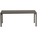 Ver imagem 2 de Mesa Retangular Haiti Tampo Ripado em Alumínio para Cozinha, Edícula, Área Trama Original