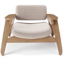 Ver imagem 3 de Kit 2 Poltronas Decorativa para Sala Living Concept L02 Nature Bouclê Creme - Lyam Decor