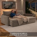 Ver imagem 6 de Sofá Cama Retrátil 260cm 04 Lugares Resplendor