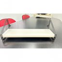 Ver imagem 2 de Nicho Prateleira Mdf 16 Cm X 49 Cm - Luxo C/ Suporte Preto