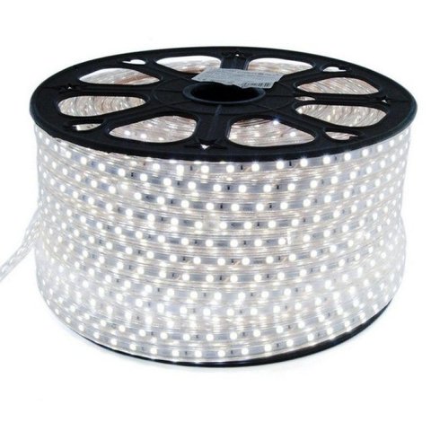 Fita Led 5050 Branco Frio 110v Rolo 100 Metros Mais 20 Plugs