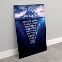 Ver imagem 7 de Quadro Decorativo Iceberg do Sucesso Sala Quarto Casa Escritório