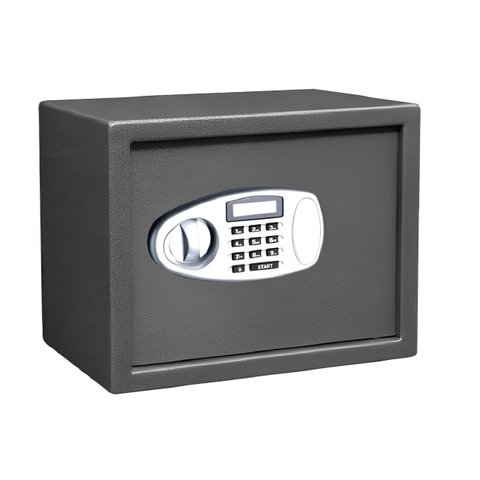 Cofre Eletrônico Digital Tela Led Medidas 25x35x25 Cm 30mb