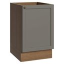 Ver imagem 1 de Balcão de Cozinha 50cm 1 Porta (sem Tampo) Rustic/cinza Vik Madesa