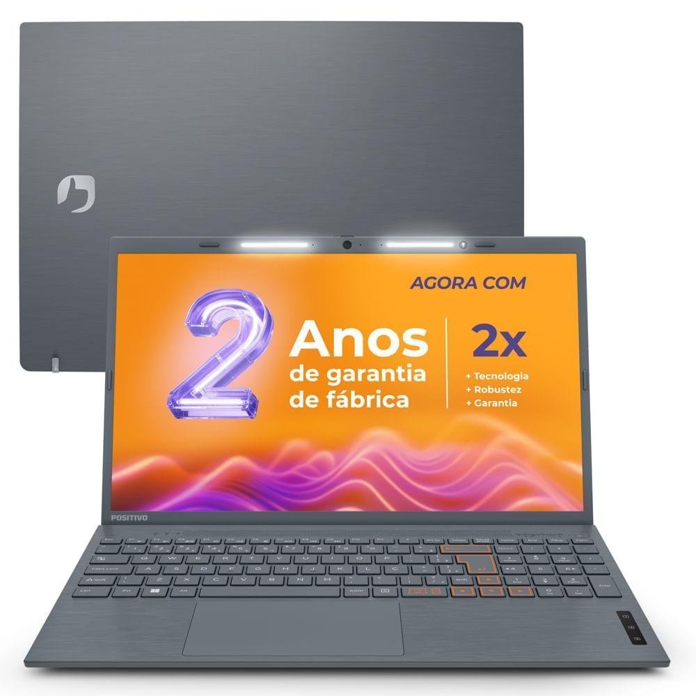 Notebook Positivo Vision C15 Lumina Bar 4gb 128gb 15'' Hd W11 Notebook Positivo Vision C15 Lumina - 15