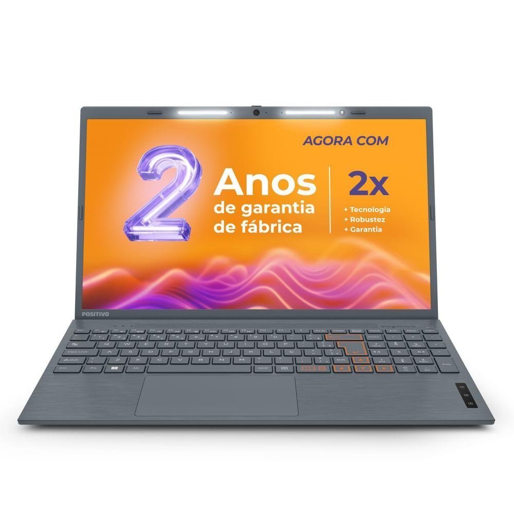 Notebook Positivo Vision C15 Lumina Bar 4gb 128gb 15'' Hd W11 Notebook Positivo Vision C15 Lumina - 3