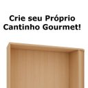 Ver imagem 3 de Bancada para Cozinha com Tampo Ilha 100% MDF 144 cm Lótus Carvalho