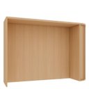 Ver imagem 1 de Bancada para Cozinha com Tampo Ilha 100% MDF 144 cm Lótus Carvalho
