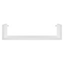 Ver imagem 4 de 4 Prateleira para DVDs 128 CDs 148 coleções MDF Branco 50x15