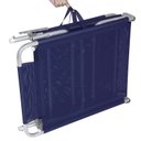 Ver imagem 4 de Cadeira Espreguiçadeira Alumínio Ajustável 4 Posições - Mor - Azul Escuro