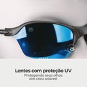 Ver imagem 2 de Oculos Sol Lupa Mandrake Metal Juliet Proteção Uv + Case Qualidade Premium Estiloso Lente